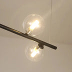 Anton – Nordic Minimalist LED Pendant Light with Glass Ball Design for Dining Tables and Bars Kozyled.com