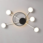 Kasper - Multi Head Chrome Plated Modern Dimmable LED Ceiling Lamp Lampasa.com