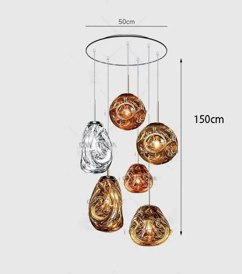Valentina – Contemporary Artistic Dimmable LED Pendant Lamp Lampasa.com
