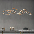 Edda – Creative Circular Dimmable LED Pendant Light for Dining Tables and Bars Kozyled.com