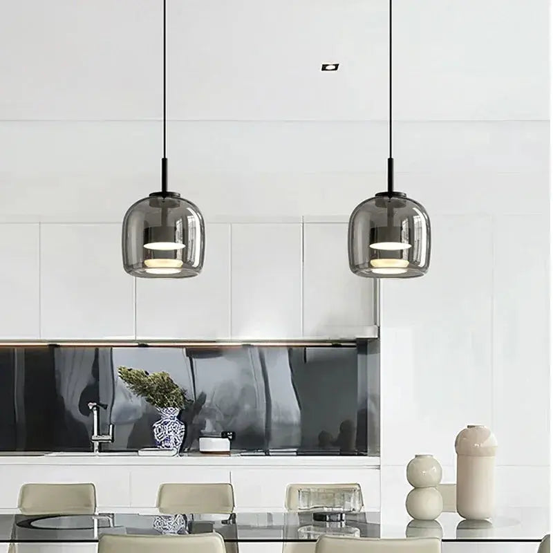 Hilda – Modern Luxury LED Glass Pendant Lamp for Elegant Interiors Kozyled