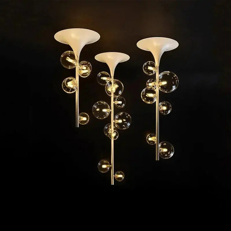 Alfred – Modern Minimalist LED Pendant Light with Glass Ball Design for Ceilings Kozyled.com