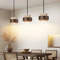 Josefin – Natural Stone & Wood LED Pendant Lamp Lampasa.com