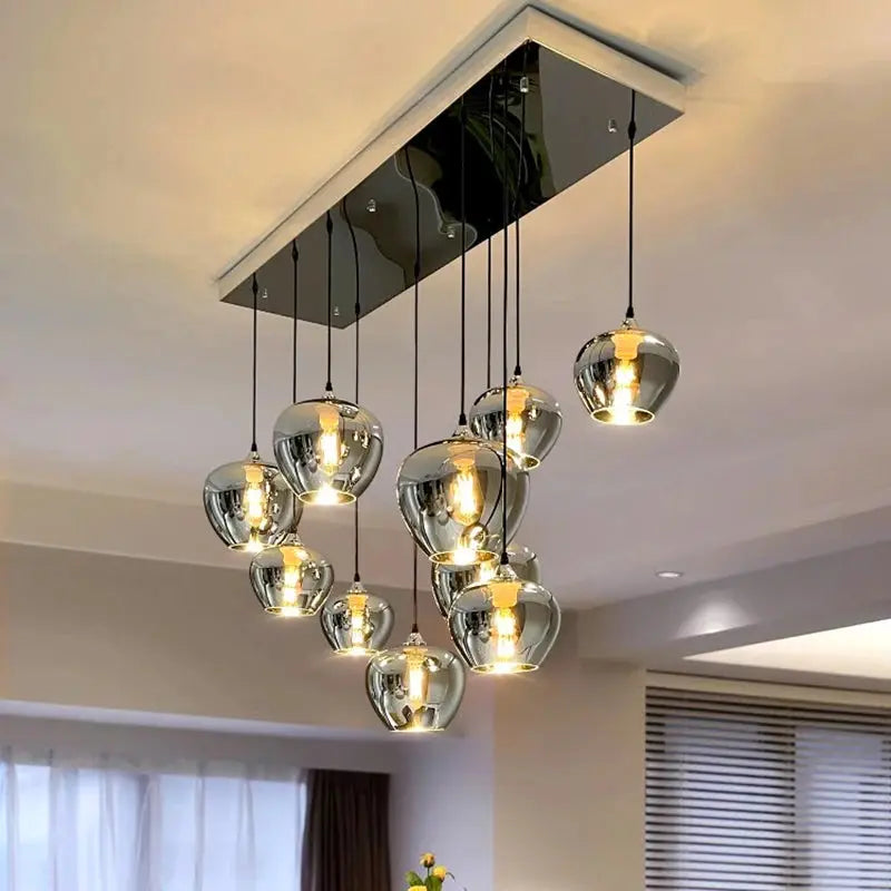 Orman – Sophisticated Luxury Glass Dimmable Pendant Lamp for Elegant Interiors Kozyled