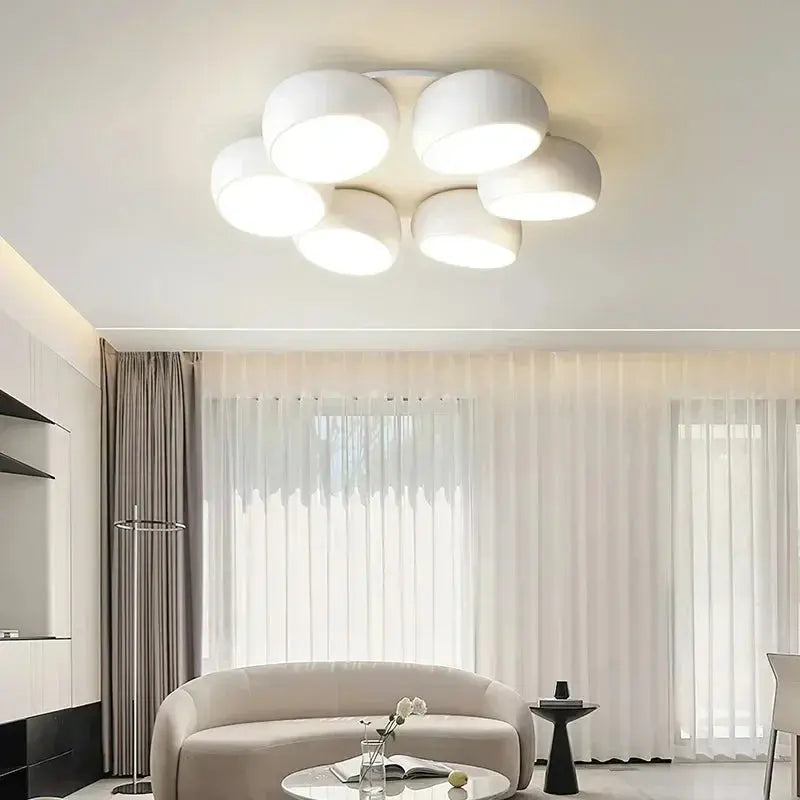 Lykke – Nordic Honeycomb Style LED Ceiling Lamp for Modern, Geometric Lighting Kozyled