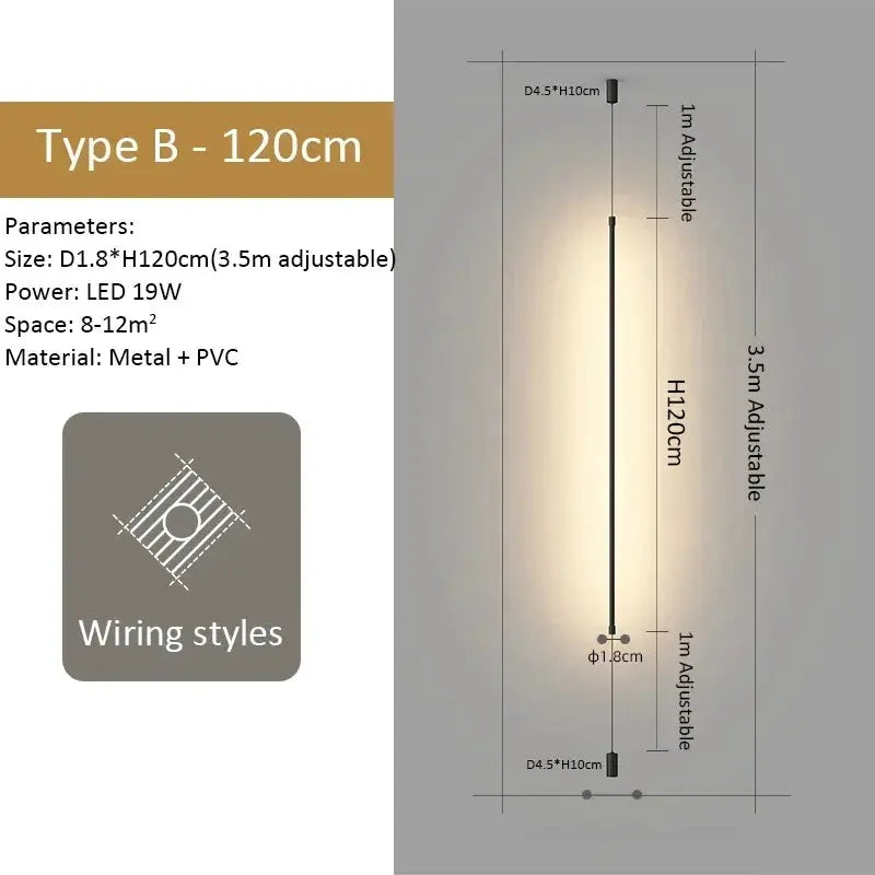 Harald – Modern LED Floor Lamp for Sleek, Ambient Lighting Kozyled
