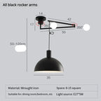 Draxel – Modern Retro Telescopic LED Pendant Lamp Lampasa.com