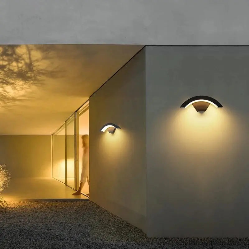 Annalise – Modern Waterproof IP65 Outdoor Motion Sensor LED Wall Lamp for Secure Lighting Kozyled