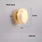 Vimar – Modern Luxury LED Pendant Light with Dimmable Marble Design Lampasa.com