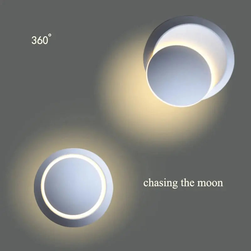 Mila – 350° Rotatable LED Wall Light for Flexible Indoor Lighting Lampasa.com