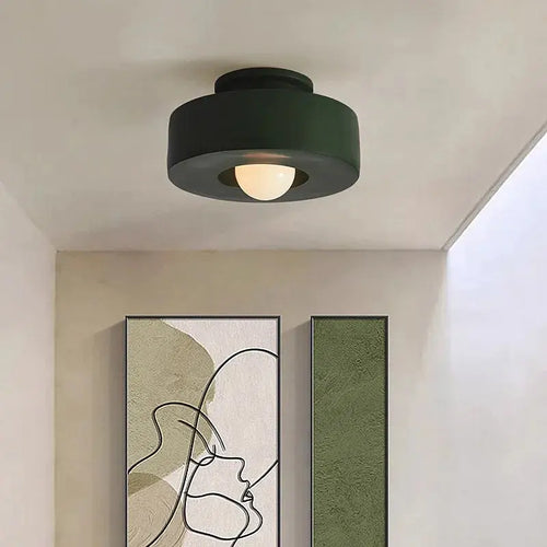 Kaja – Handmade Nordic Minimalist LED Ceiling Lamp for Simple, Elegant Lighting Kozyled