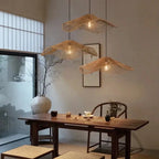 Lyra – Hand-Knitted Rattan LED Pendant Light for Cozy, Natural Decor Kozyled