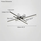 Fenro - Creative LED Strip Dimmable Ceiling Lamp Lampasa.com