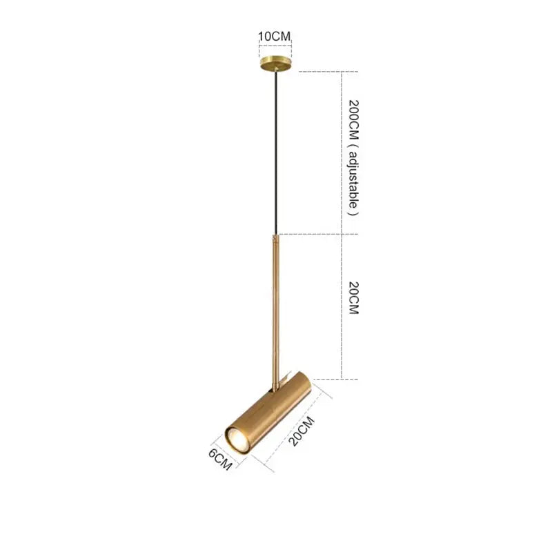 Kairen – Scandinavian Minimalist LED Pendant Spotlight Lampasa.com