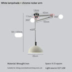 Draxel – Modern Retro Telescopic LED Pendant Lamp Lampasa.com