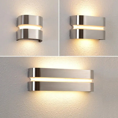 Yrsa – Stainless Steel Outdoor IP65 LED Wall Lamp for Durable, Weatherproof Lighting Kozyled