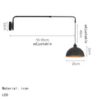 Filip – Modern Adjustable Long Arm LED Wall Lamp for Flexible Lighting Kozyled