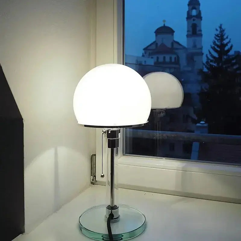 Rakel – Nordic Glass Ball LED Table Lamp for Elegant, Modern Decor Kozyled