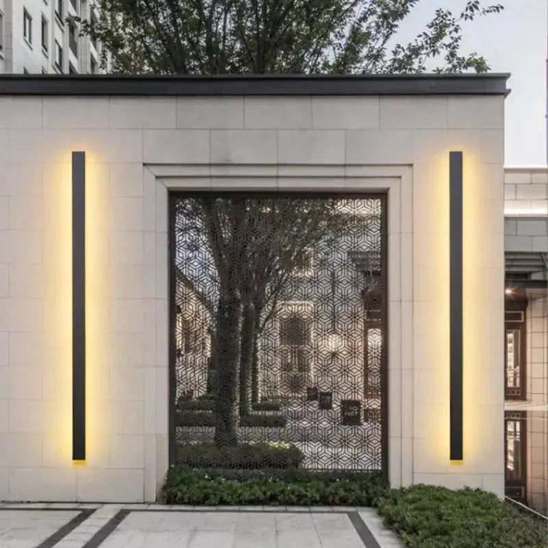 Ebba – Modern Motion Sensor Waterproof IP65 Outdoor Wall Lamp for Secure Lighting Kozyled