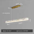 Heimir – Modern Luxury Dimmable LED Pendant Light with Marble Design for Dining Tables and Bars Kozyled.com